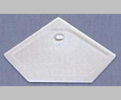 Duschwanne Super-Flach F�nfeck 100x100